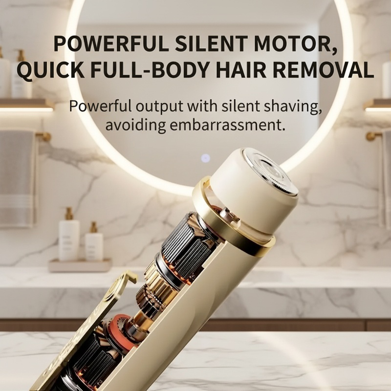 Digital Dual-Head Electric Hair Remover