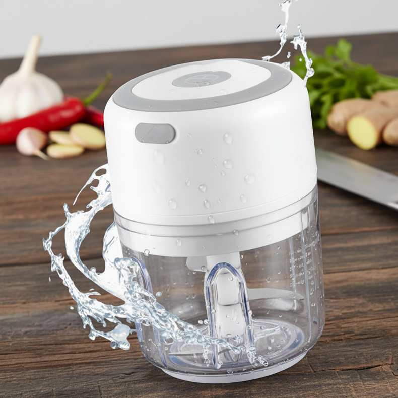 Household Wireless Garlic Puller Mini Food Processor