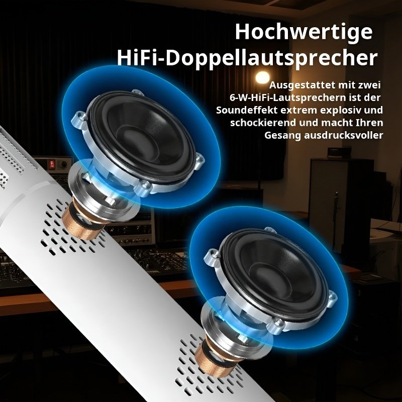 Bluetooth-Audio- und Mikrofon-All-in-One-Funkmikrofon