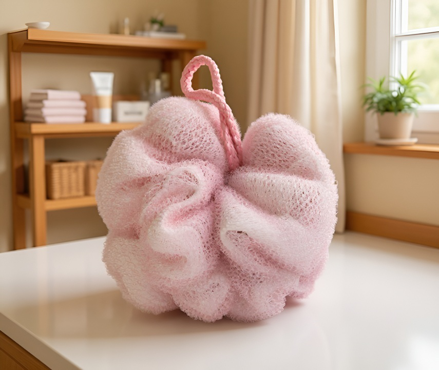 肌にやさしい天然ヘチマバスボール