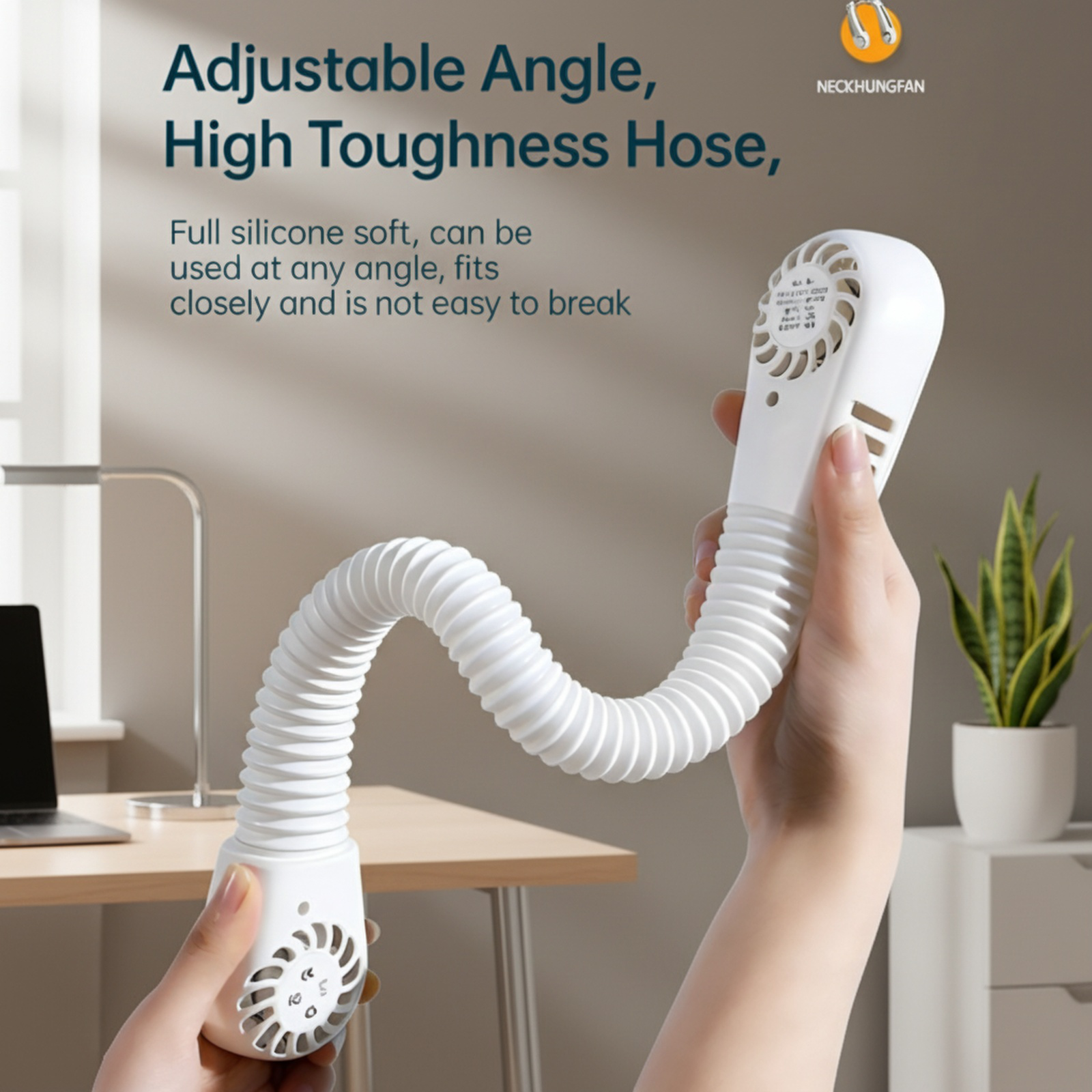 Outdoor Portable Quiet Turbo Neck Fan