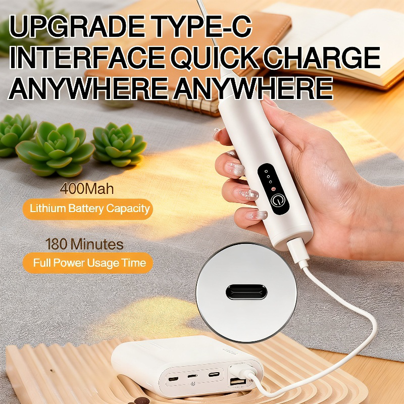 Wireless electric handheld milk frother