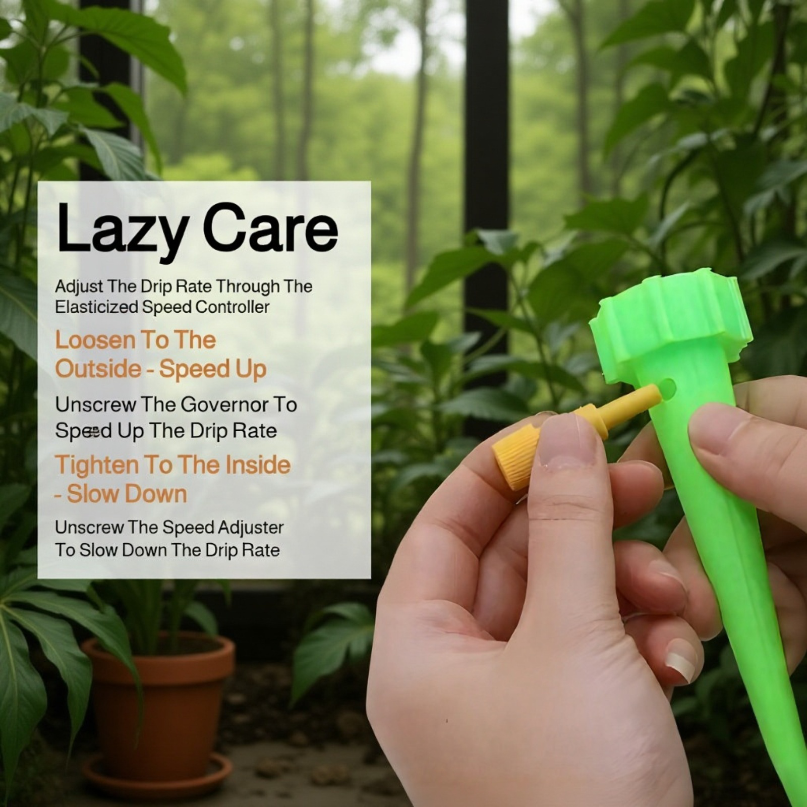 Lazy Automatic Plant Watering Device