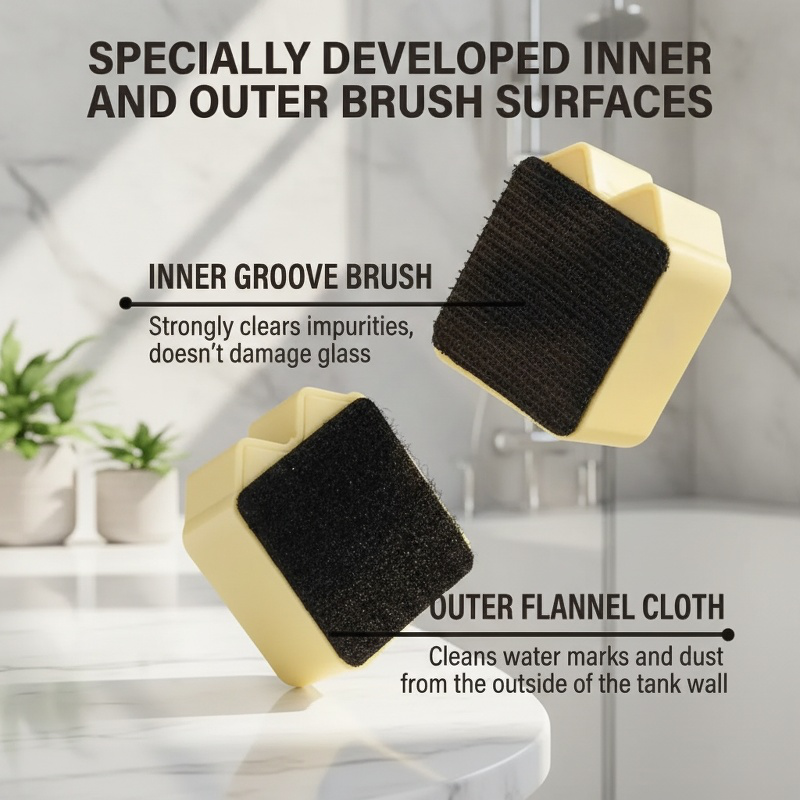 Magnetic Aquarium Cleaning Brush