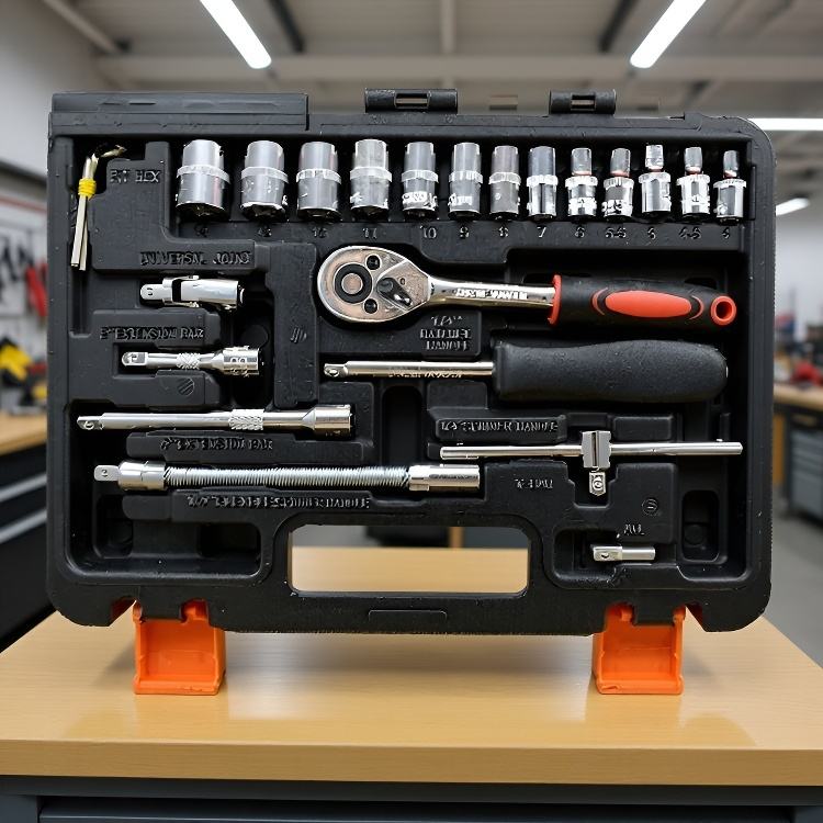 53-piece multi-functional repair tool set