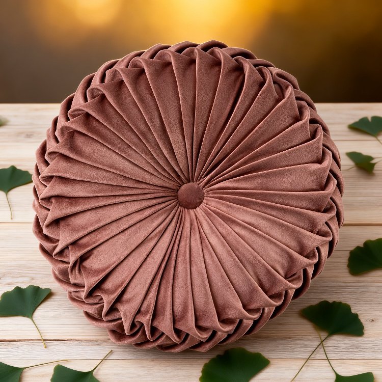 ベッド、ソファ、腰当て、オフィス、クッション、背もたれなどに使える手作りカボチャのクッション