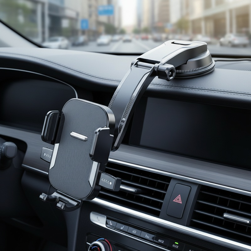 Universeller Handyhalter fürs Auto mit Saugnapf