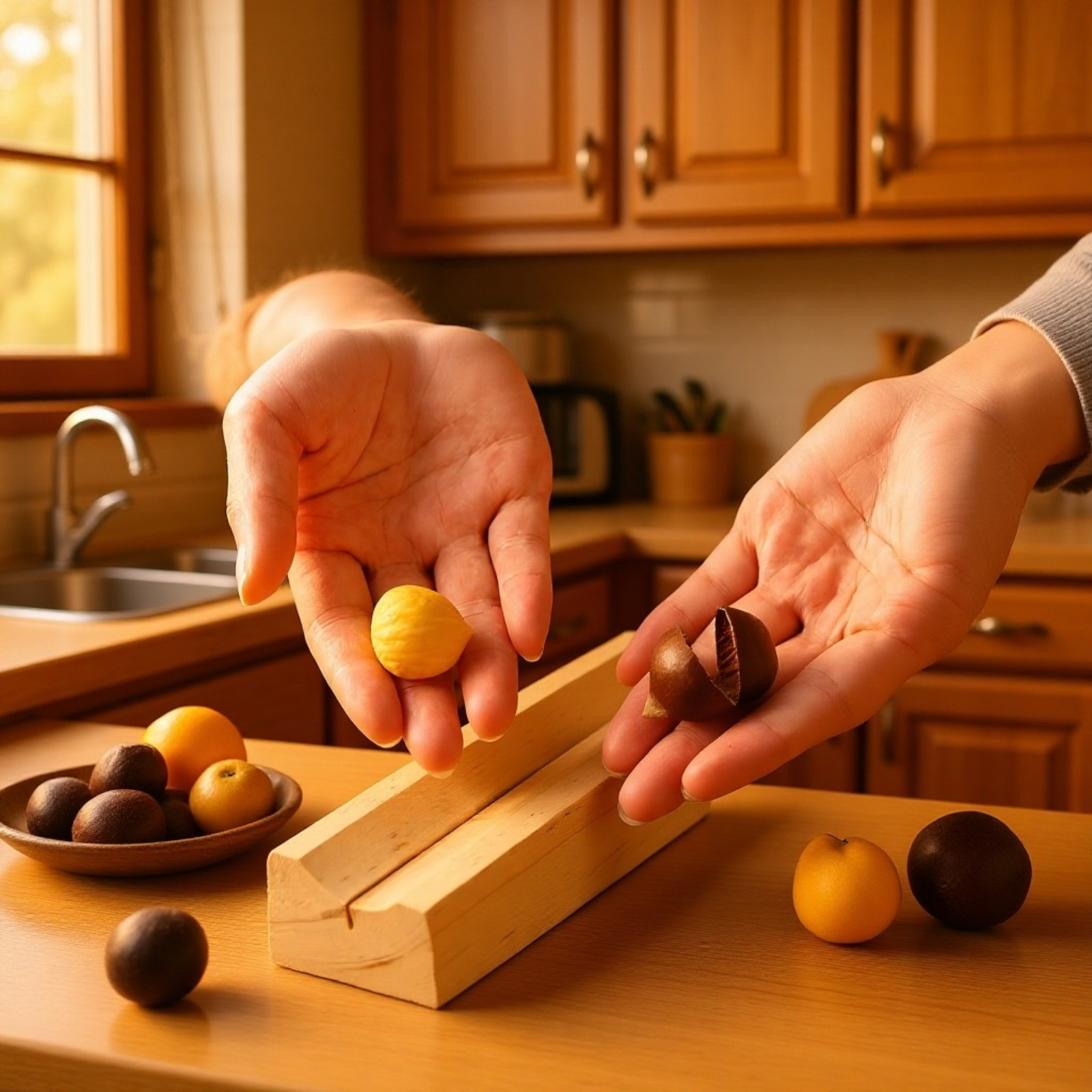 高品質な栗開け器のパッケージ