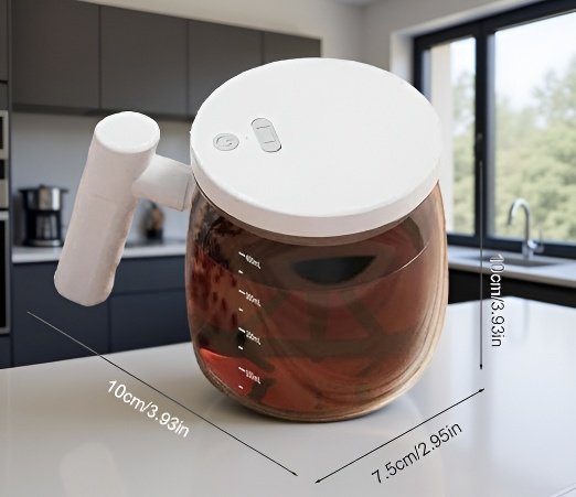 Electric Self-Stirring Portable Coffee Cup