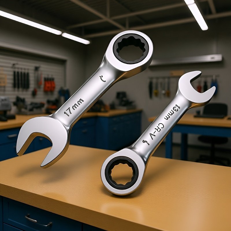 편리한 단손잡이 래칫 핸들