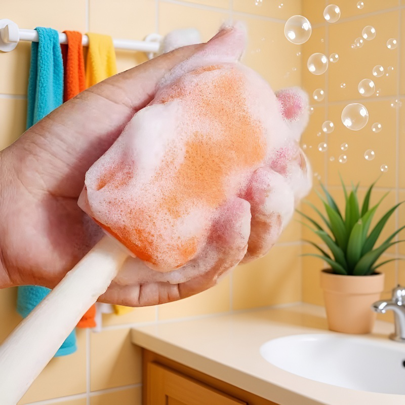 가정용컵솔 다용도 긴 손잡이 세척솔 유리컵 틈새솔 텀블러 사각 세척 트리플 브러쉬