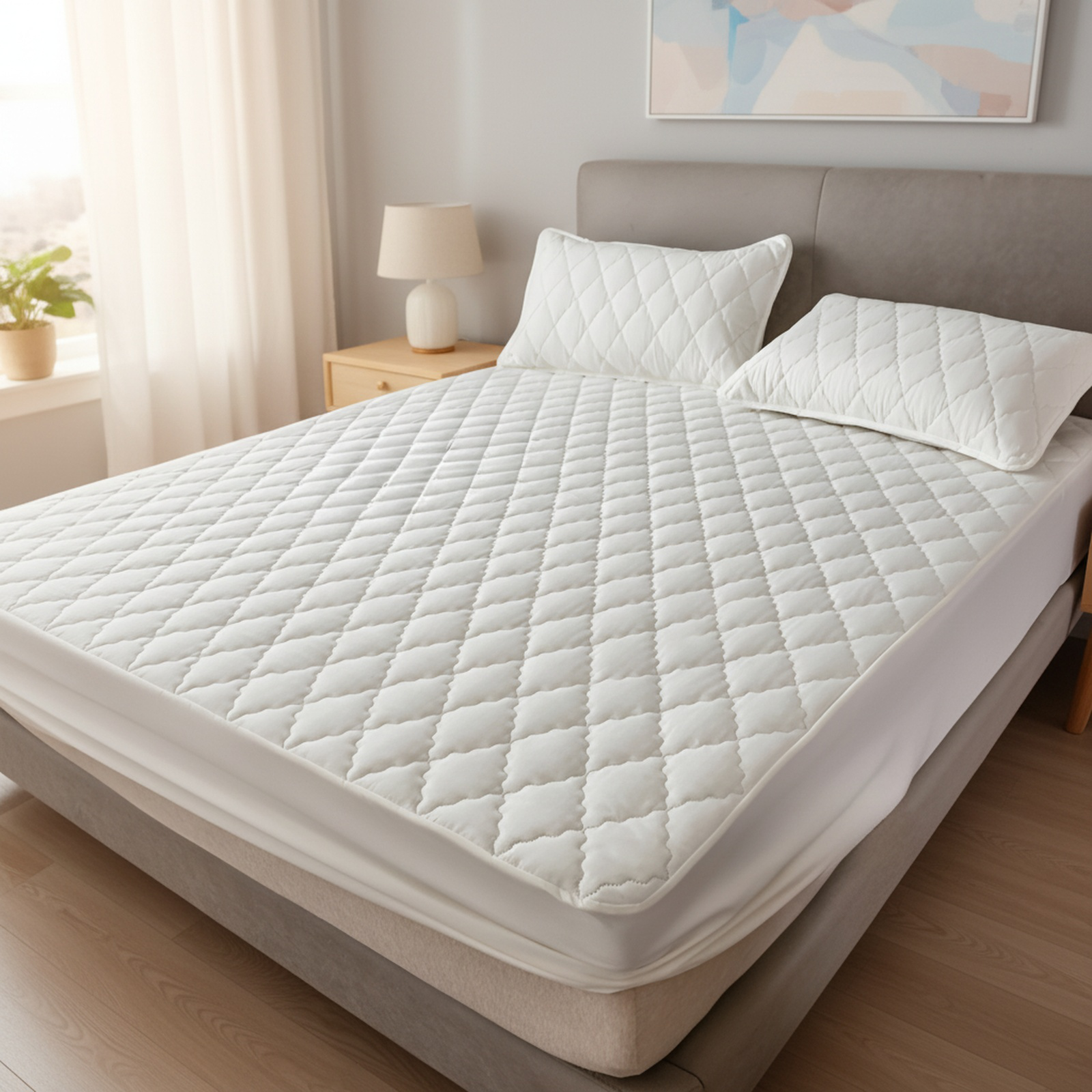 Waterproof Bed Sheet, Baby Diaper-Proof Mattress Protector, Easy-to-Clean Mattress Cover