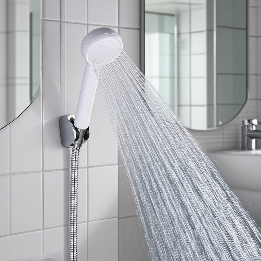 Detachable pressurized showerhead nozzle