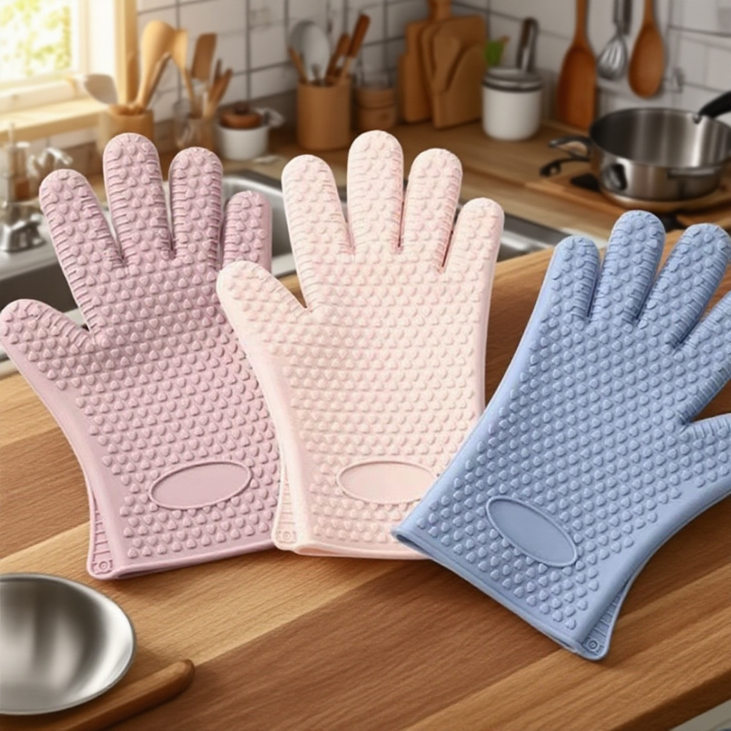주방용 가정용 단열 실리콘 장갑