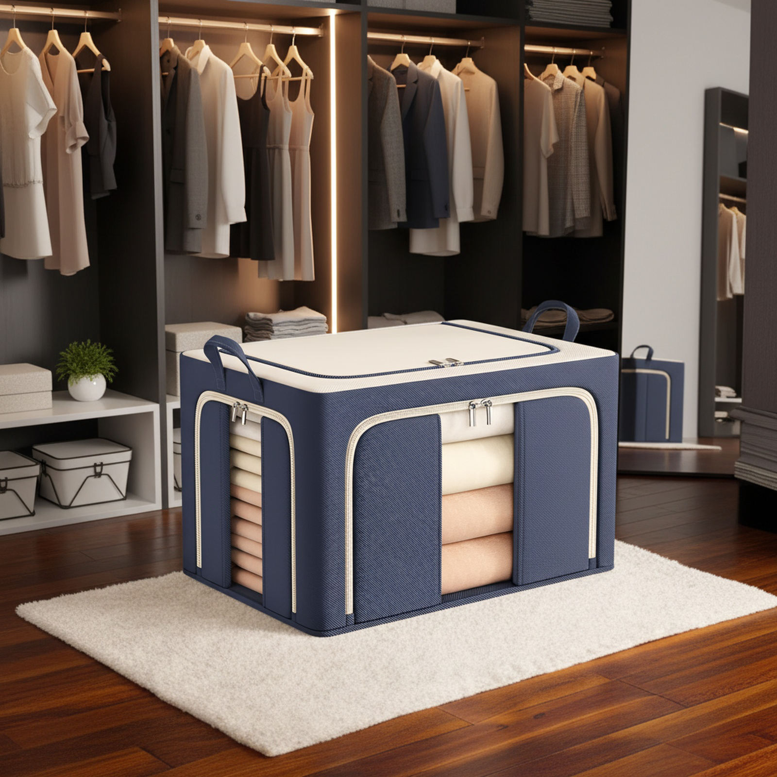 Ideal für die sichere Lagerung von Futons