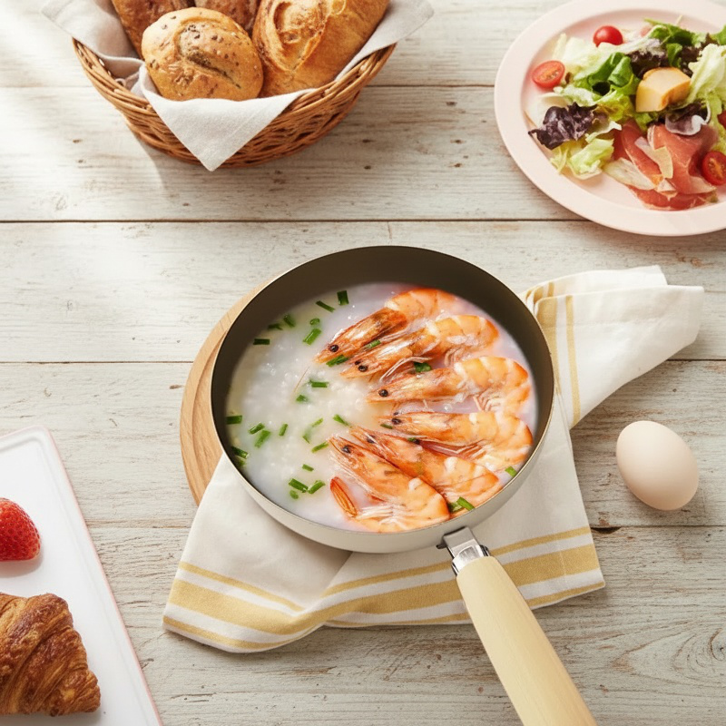 Ceramic NonStick Pan Mini Frying Pan NonStick Pan NonCoating WearResistant Durable Household