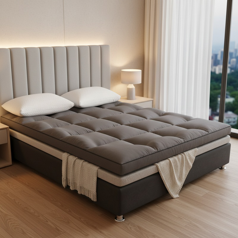 Thickened Feather Velvet Mattress for Student Dormitory Foldable Single Tatami Soft Mat