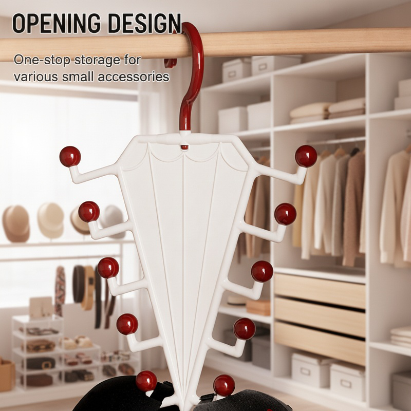 V-Shaped Double-Sided Clothes Hanger Organizer