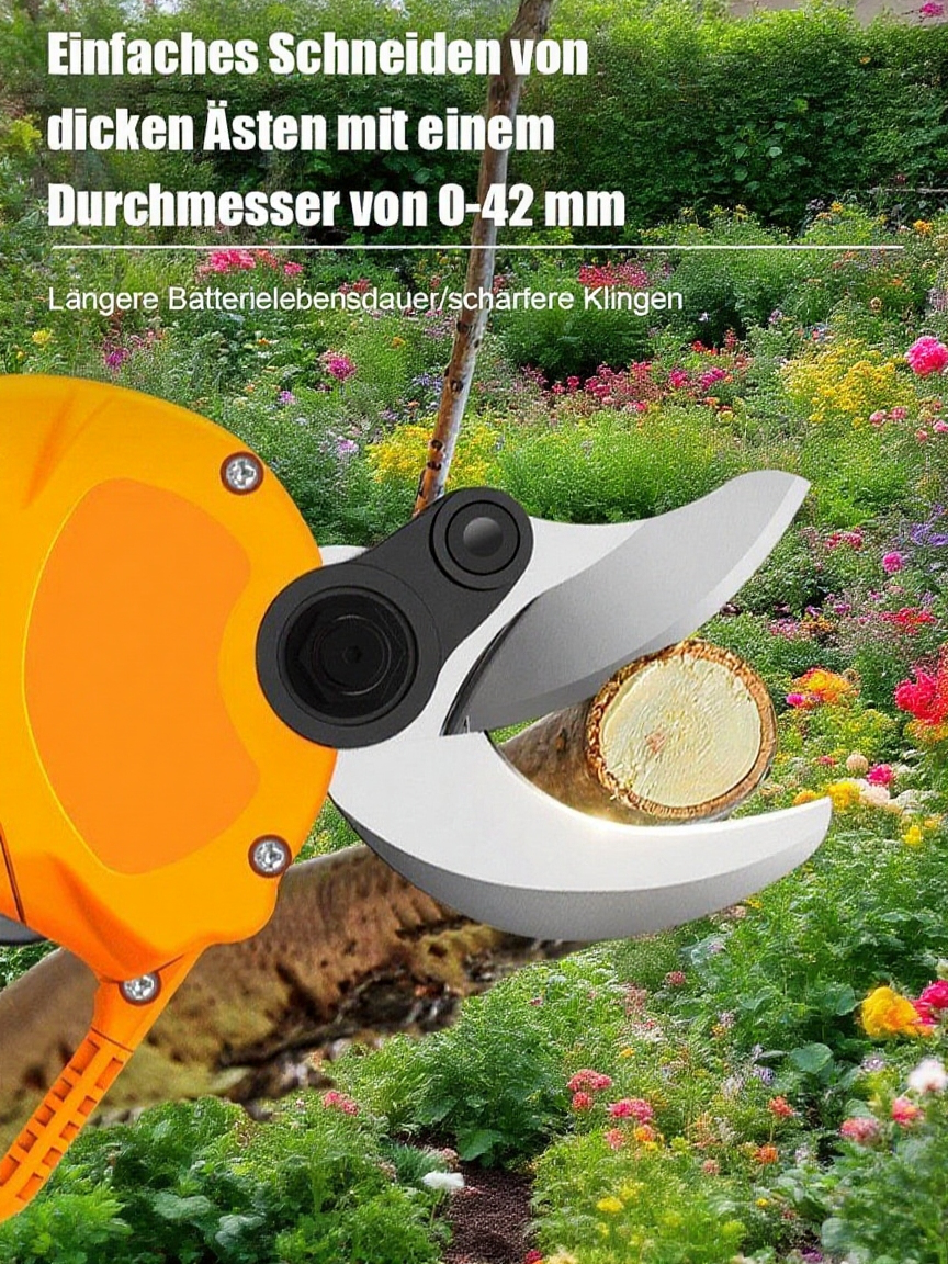 Elektrische Obstbaumschere
