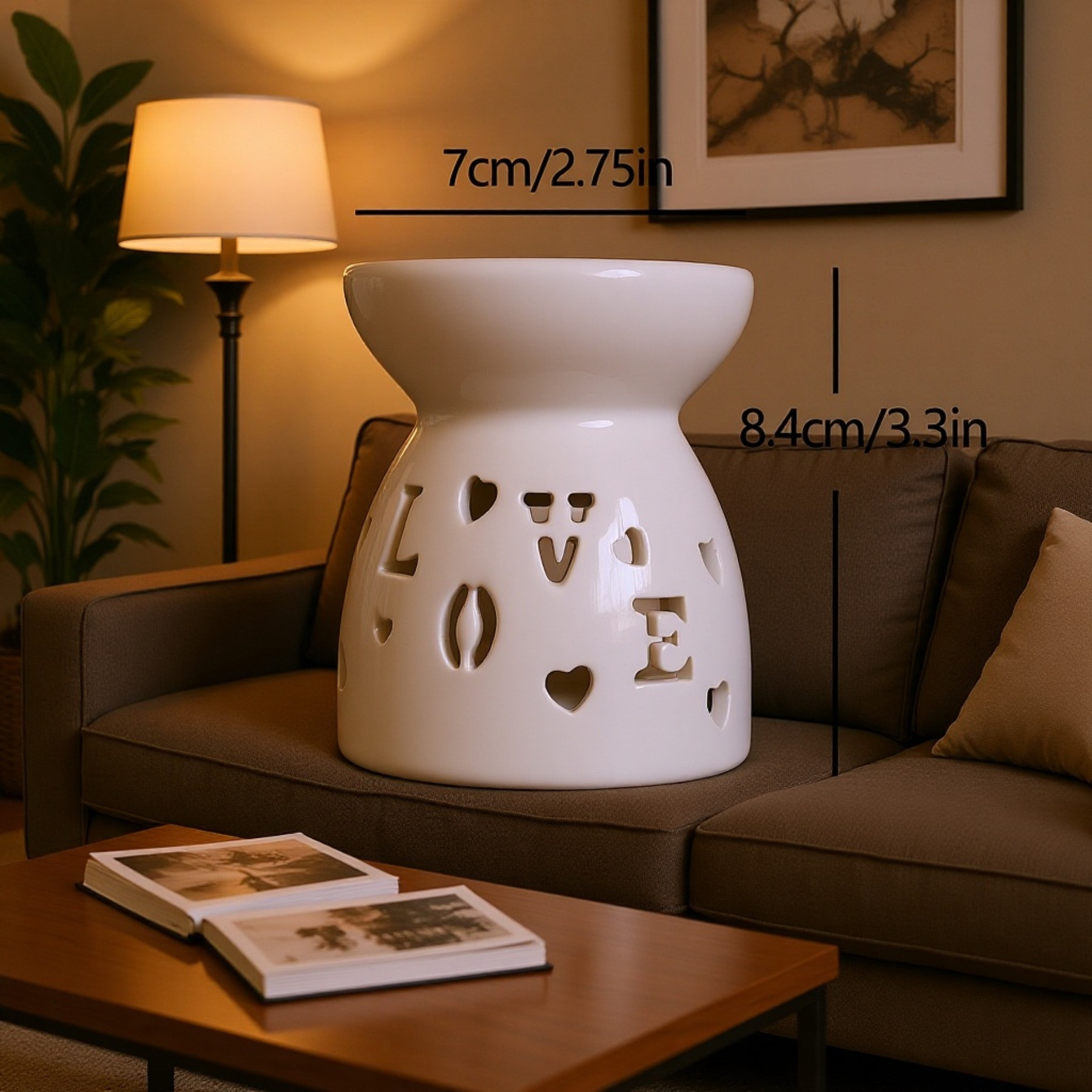 香りを楽しむアロマランプ