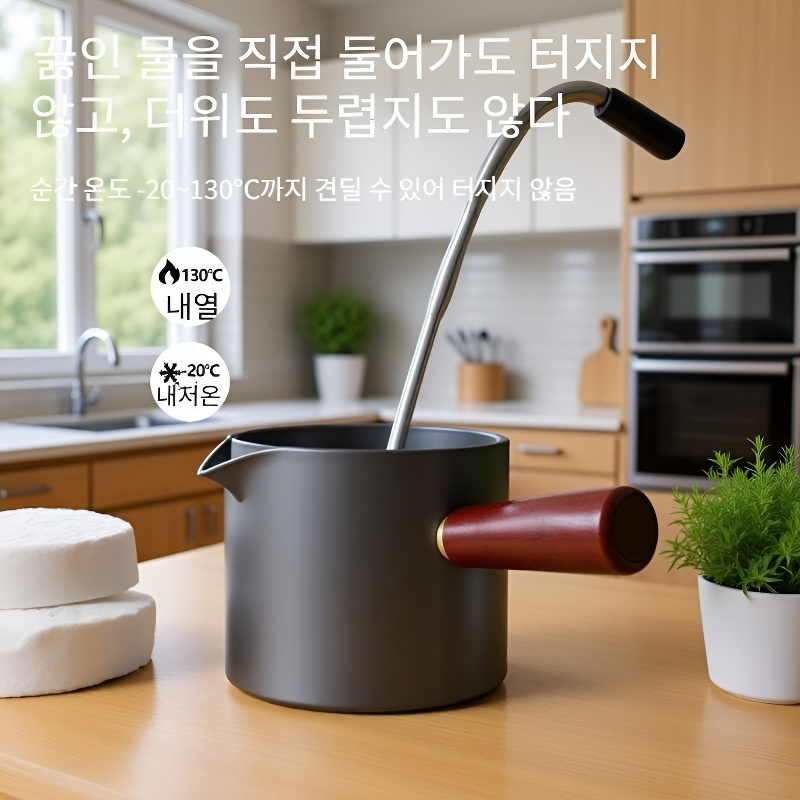 유리 티포트 다기 세트