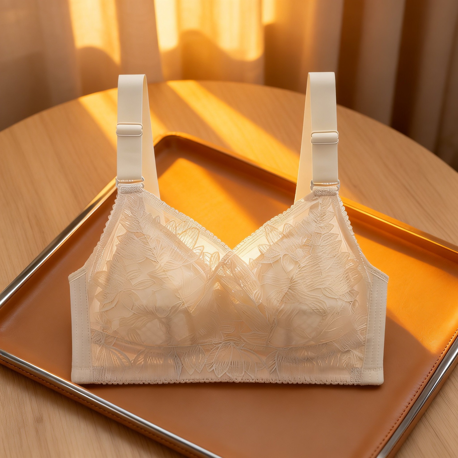 薄型ブラジャーの軽量デザイン詳細