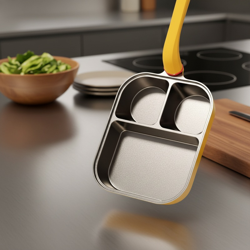 Titanium 3-in-1 Antihaft-Bratpfanne mit dickem Boden