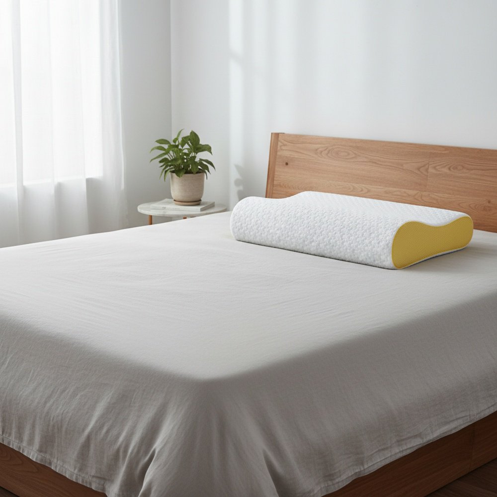 Oreiller mémoire latéral pour la protection de la nuque