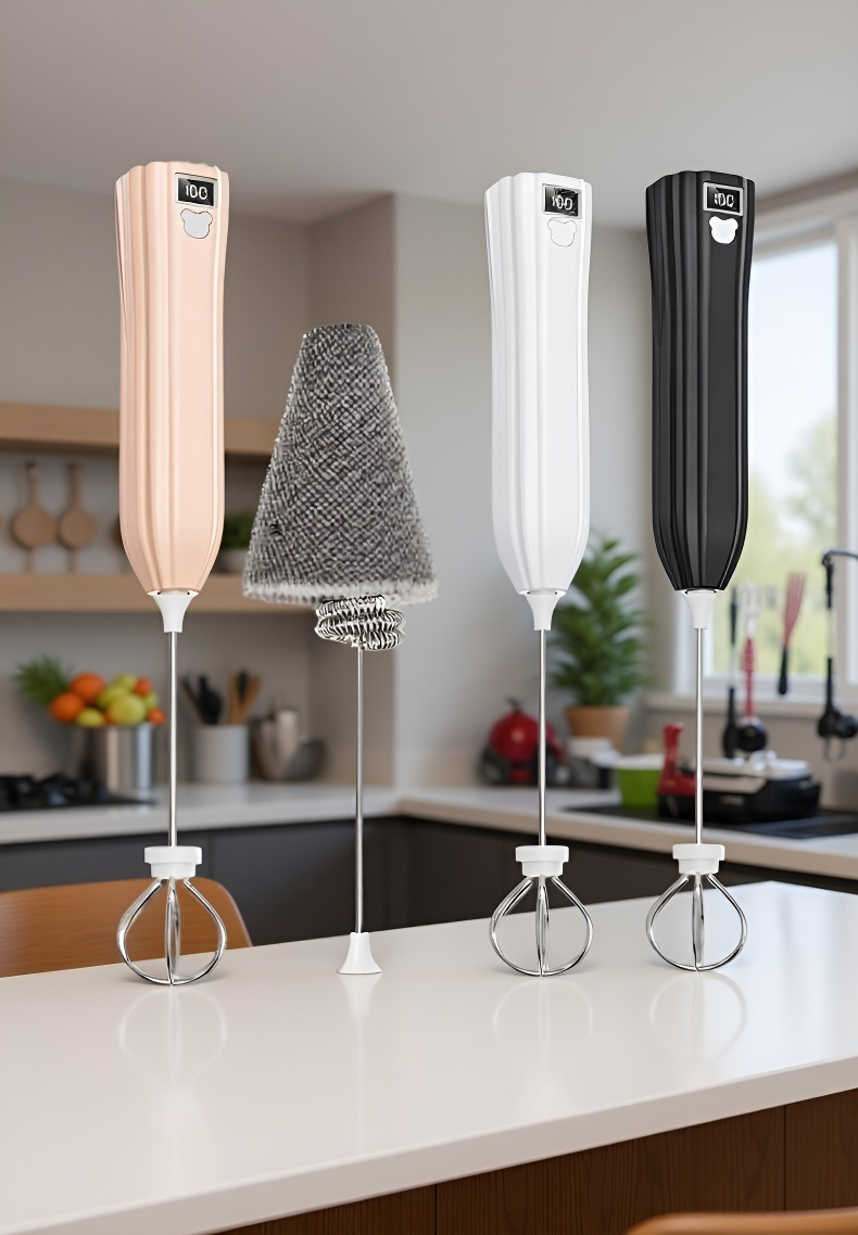 高品質304ステンレス製コーヒーフロッサー