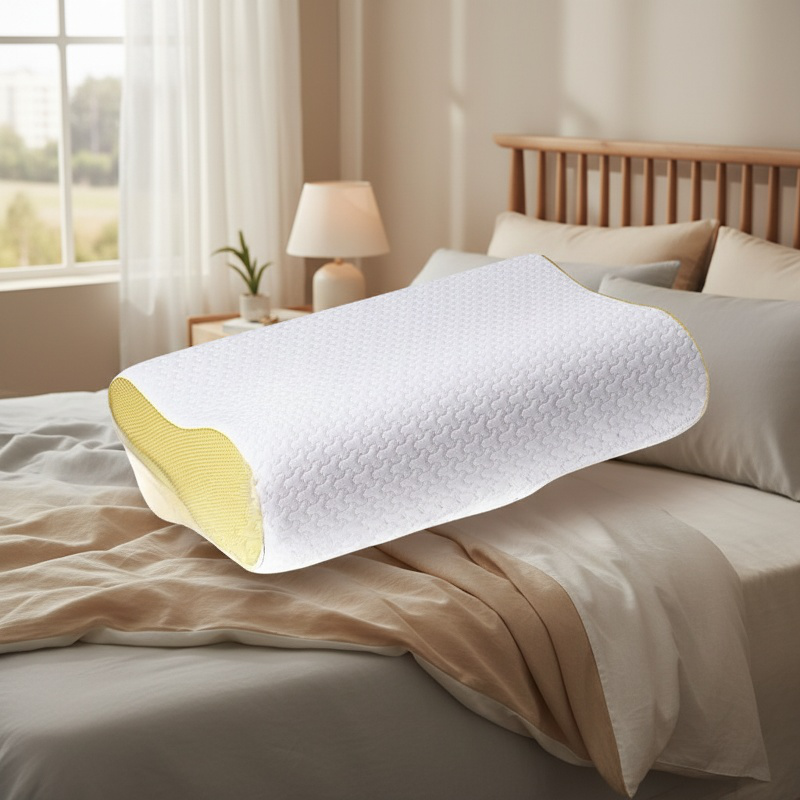 Oreiller mémoire latéral pour la protection de la nuque