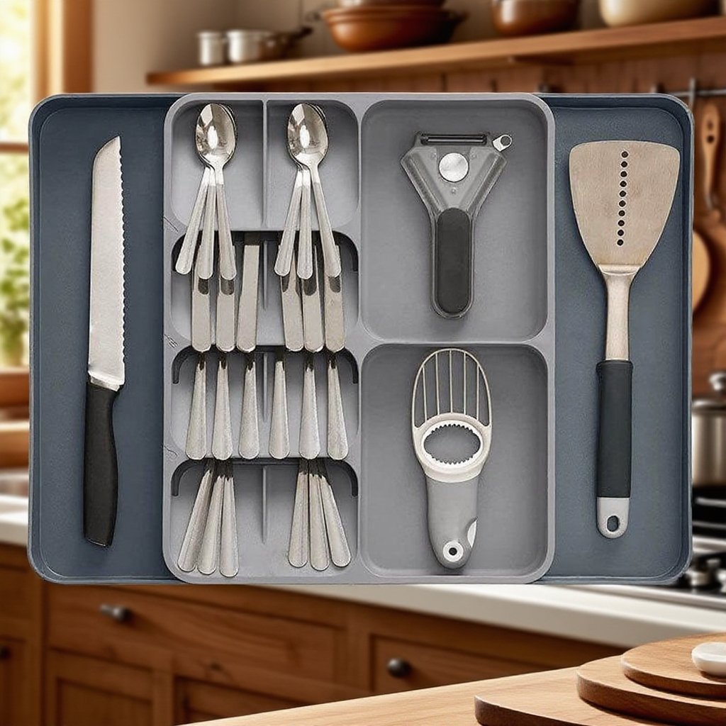 適用各種尺寸抽屜的收納盤