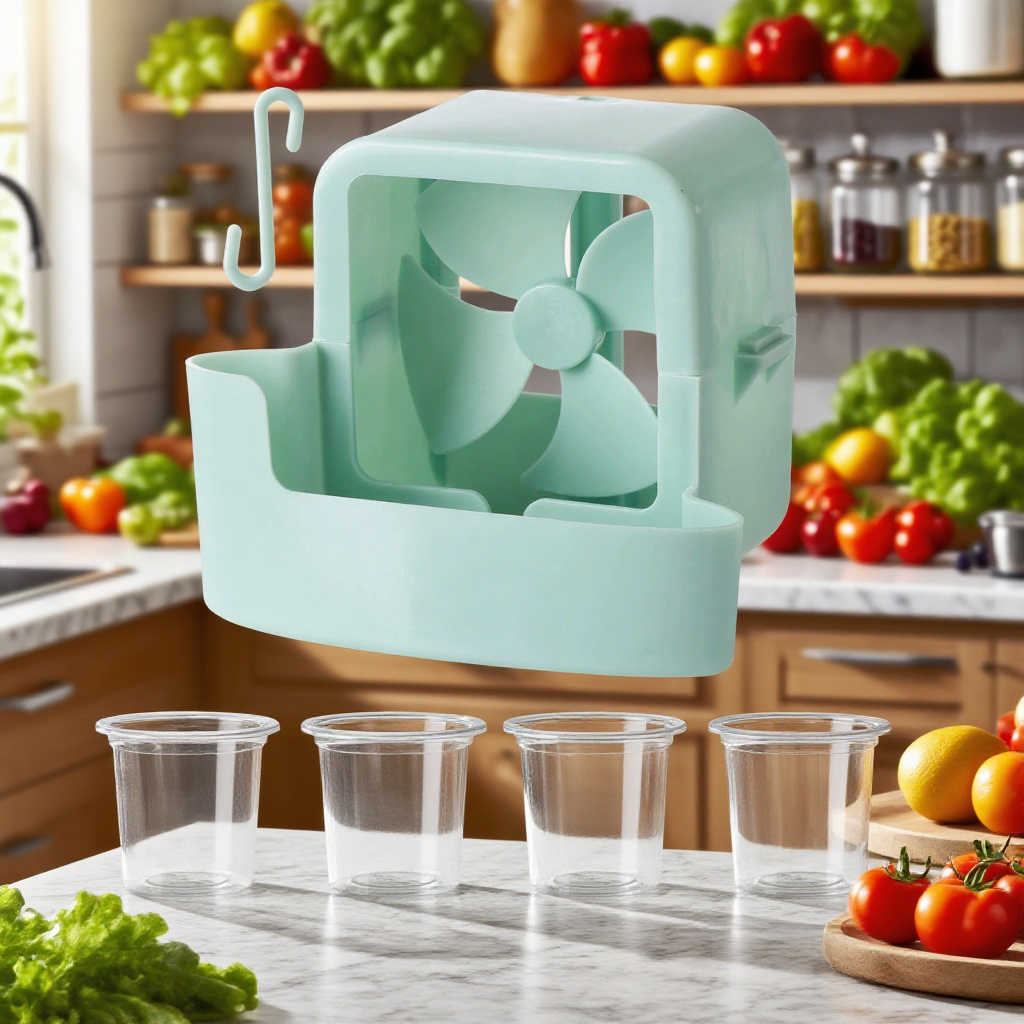 Chladicí zařízení na zavěšení pro domácnost s možností přidání ledu