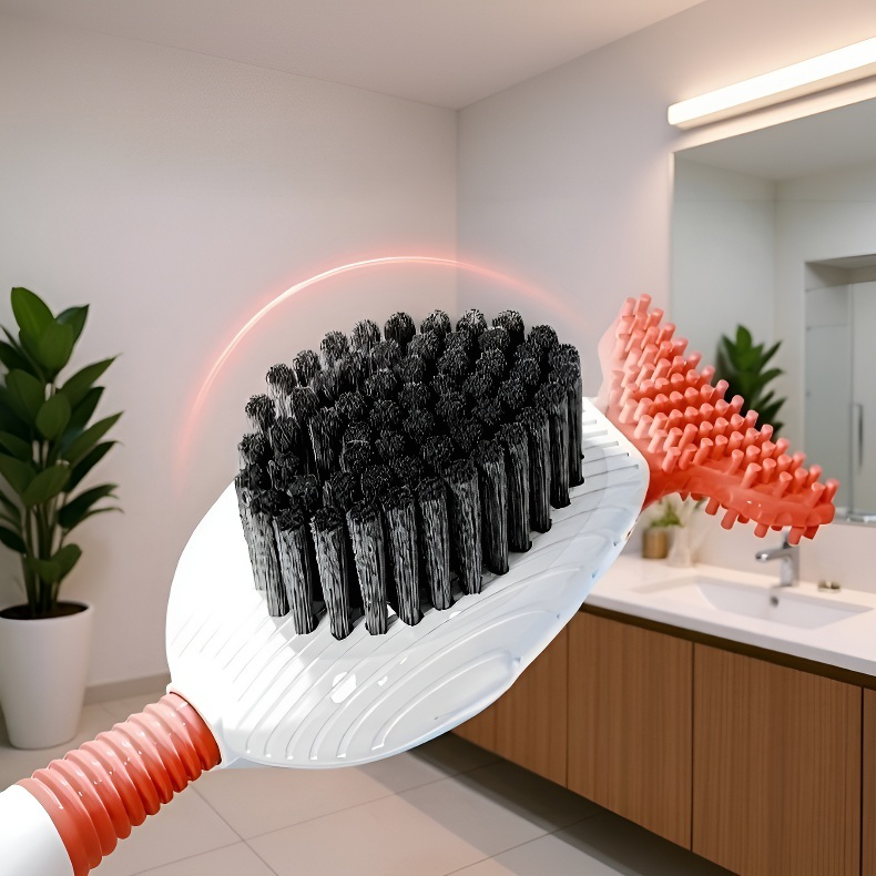 Cepillo de baño de silicona para base de baño.