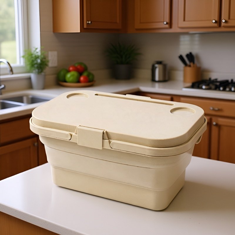 야외용 접이식 경량 견고 대용량 수납 바구니