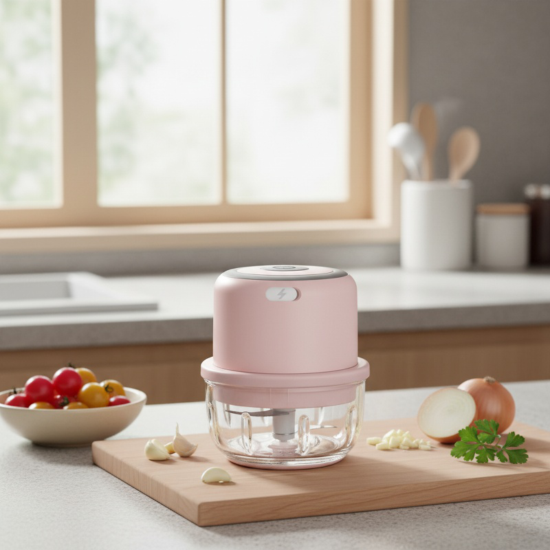 Mini Cordless Electric Garlic Grinder