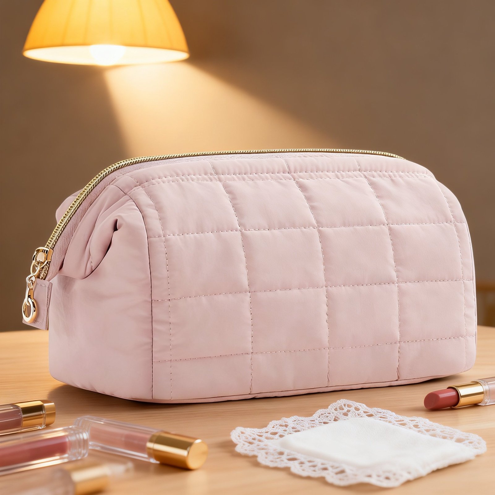 雲型ポータブルメイクアップバッグ