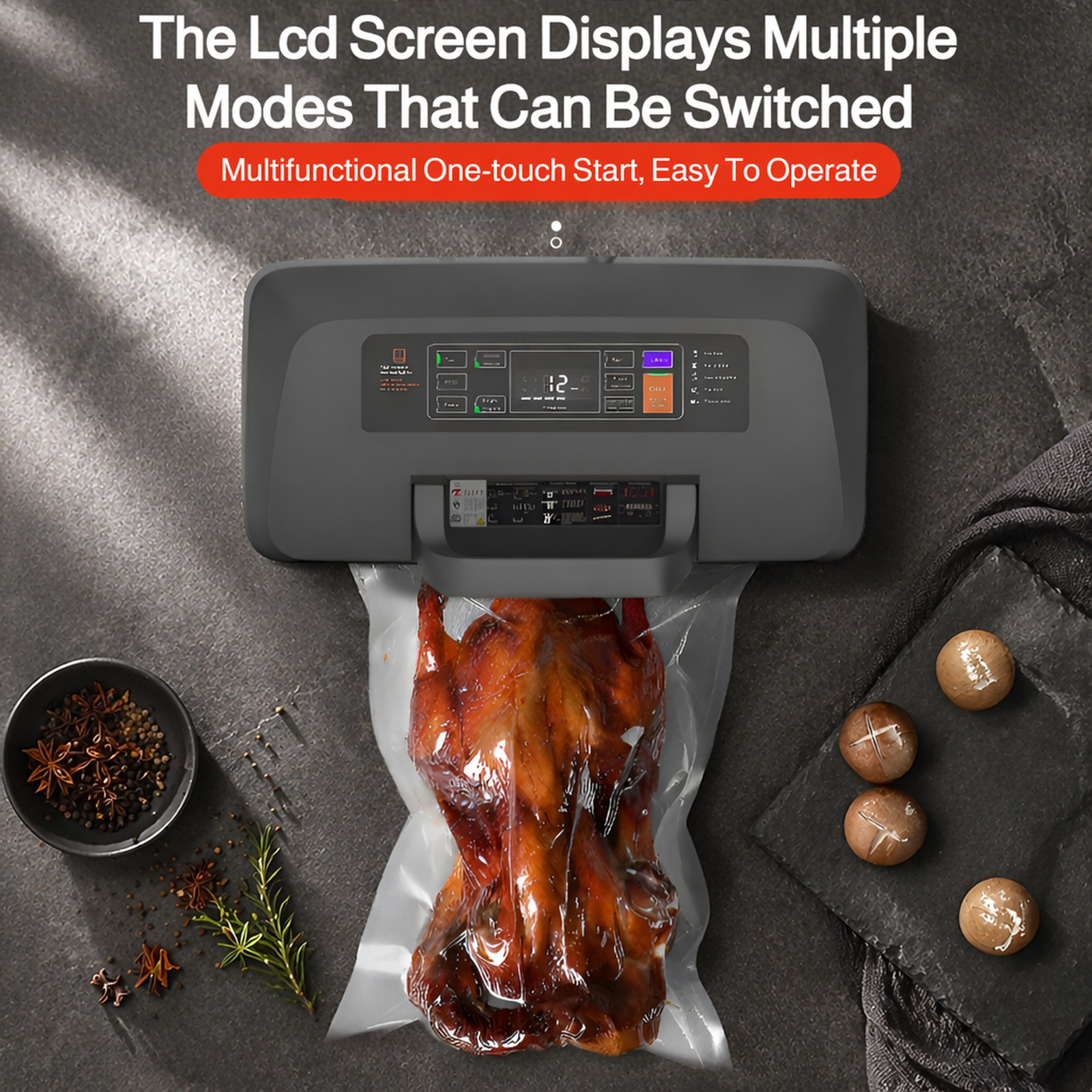  SV636 Vacuum Sealing Machine - Dry and Wet Sealing Machine - FBA