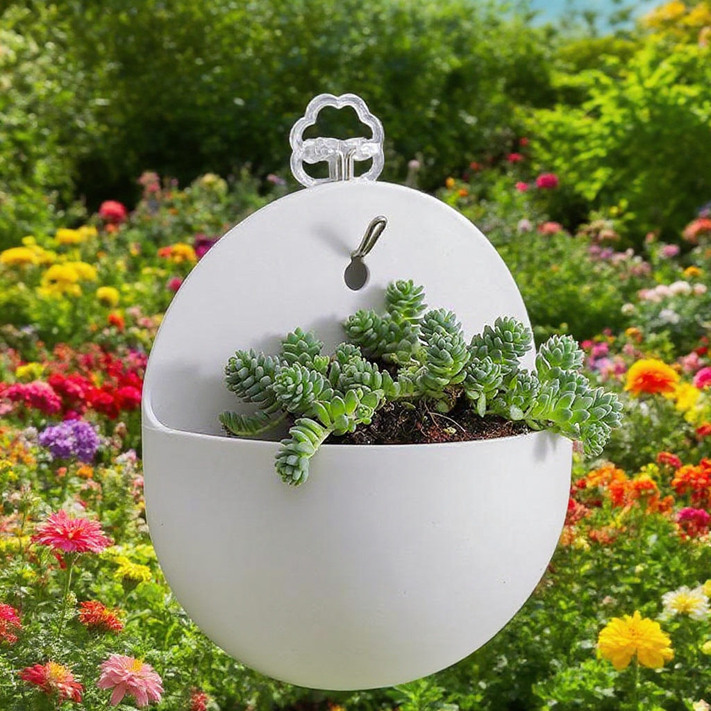 Závěsná hydroponická nástěnná květinová váza