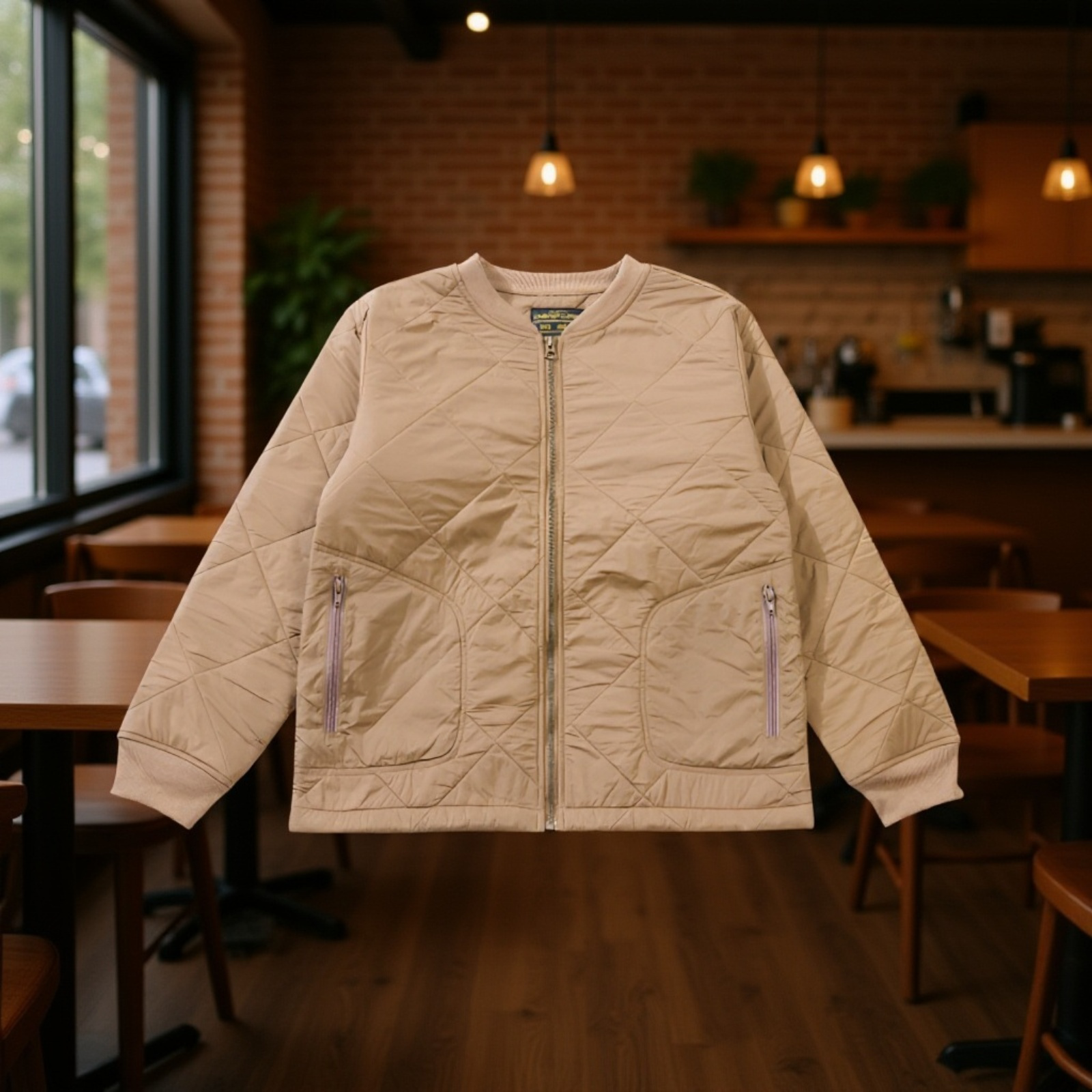 中綿入りCWUキルティングジャケット