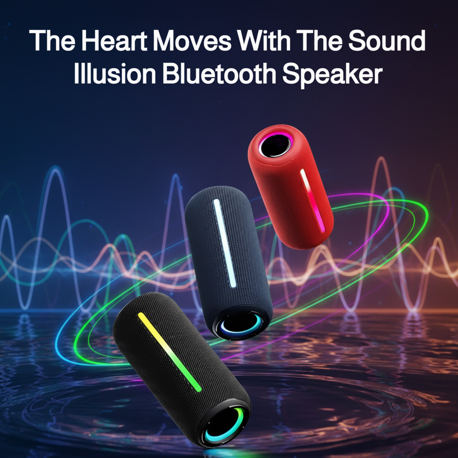 Wireless High-Power Portable Outdoor Waterproof Bluetooth Speaker