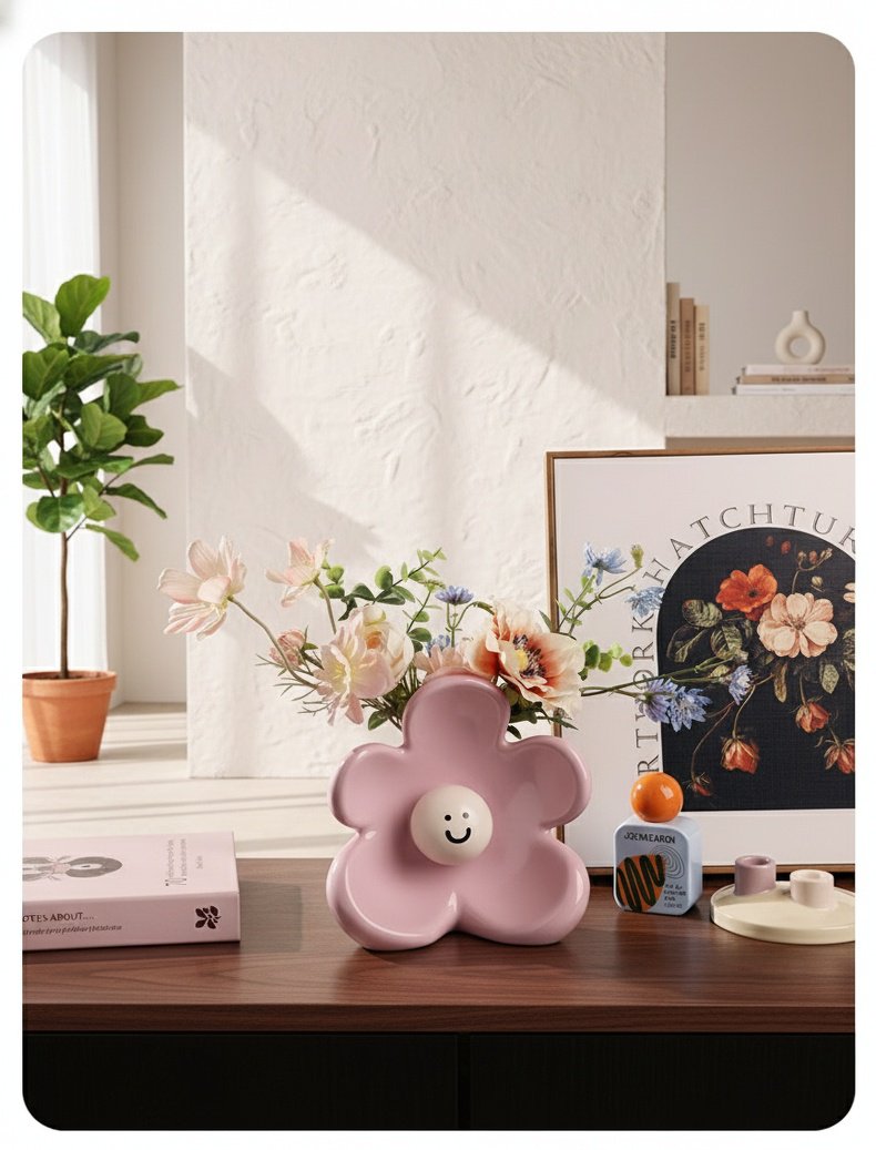Modern decorative vase for living room
