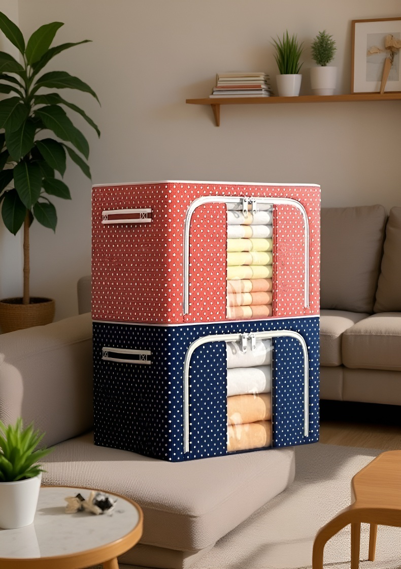 Caja de almacenamiento plegable JMY de tela Oxford grande