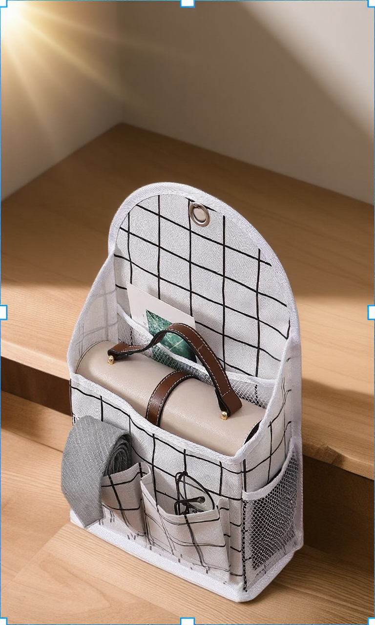 Praktický závěsný organizér pro domácnost