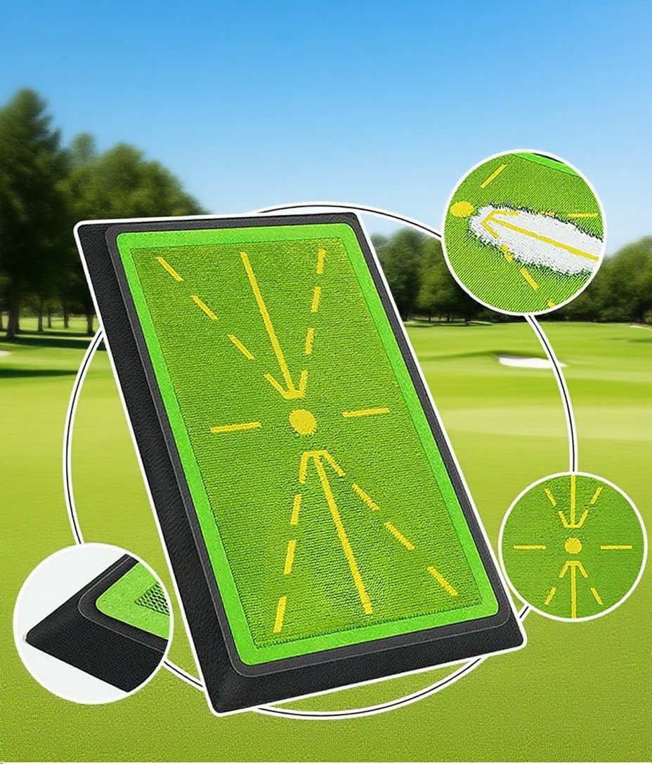 滑り止め付きゴルフマットの裏面画像