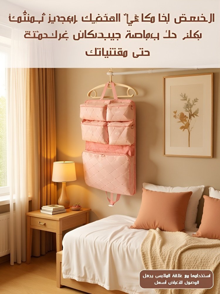 حقيبة تخزين سفر متعددة الوظائف 7 في 1