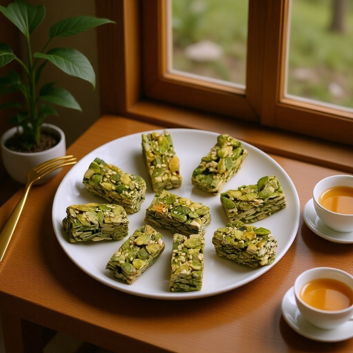 朝食にもおすすめのパンプキンシードクリスプ