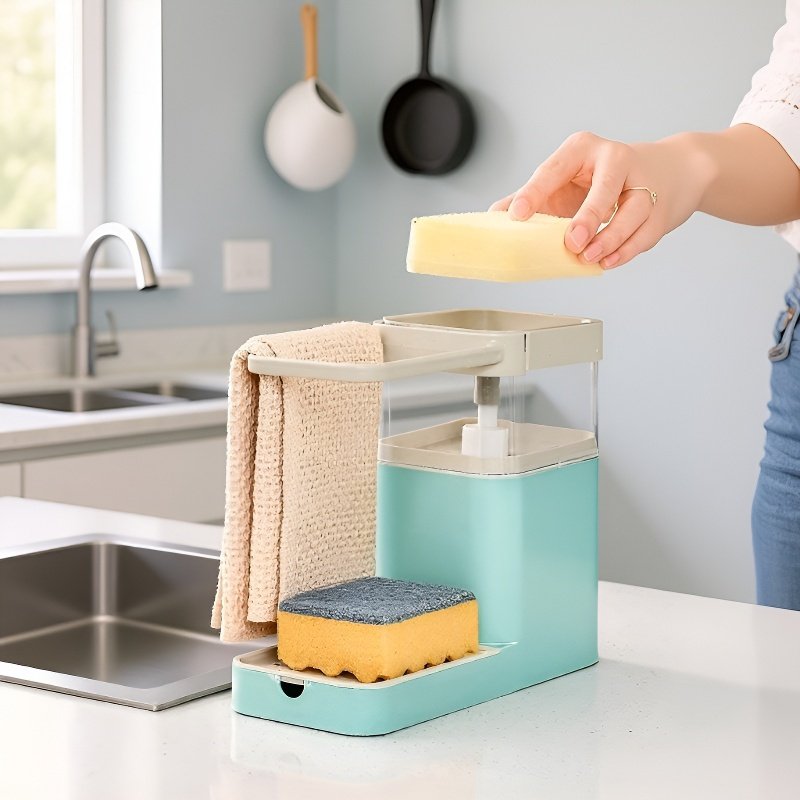  Organizador Multifuncional de Cajas Líquidas para Estantes 