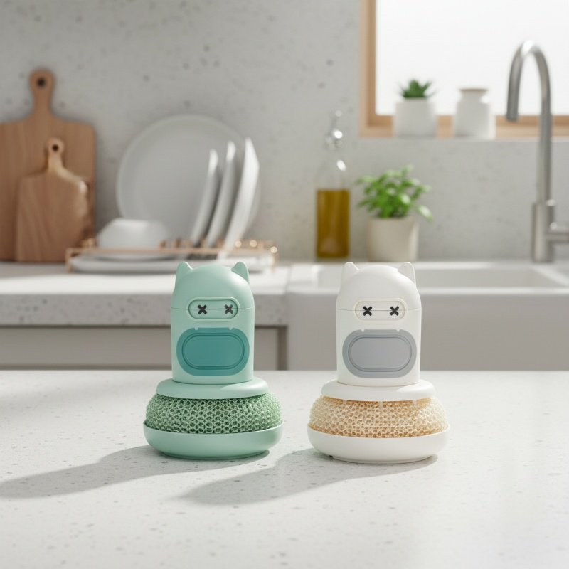 Brosse de nettoyage de cuisine à motif cartoon