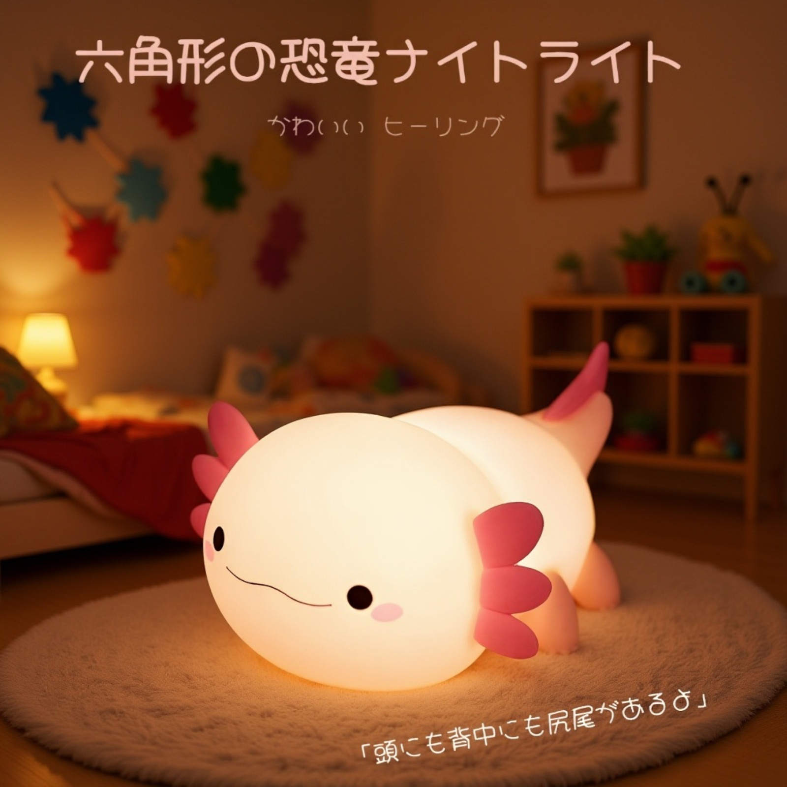 六角恐竜ナイトライト商品画像