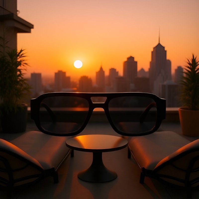 Retro Square Sunglasses for Men and Women – Unique Korean Trendy Eyewear